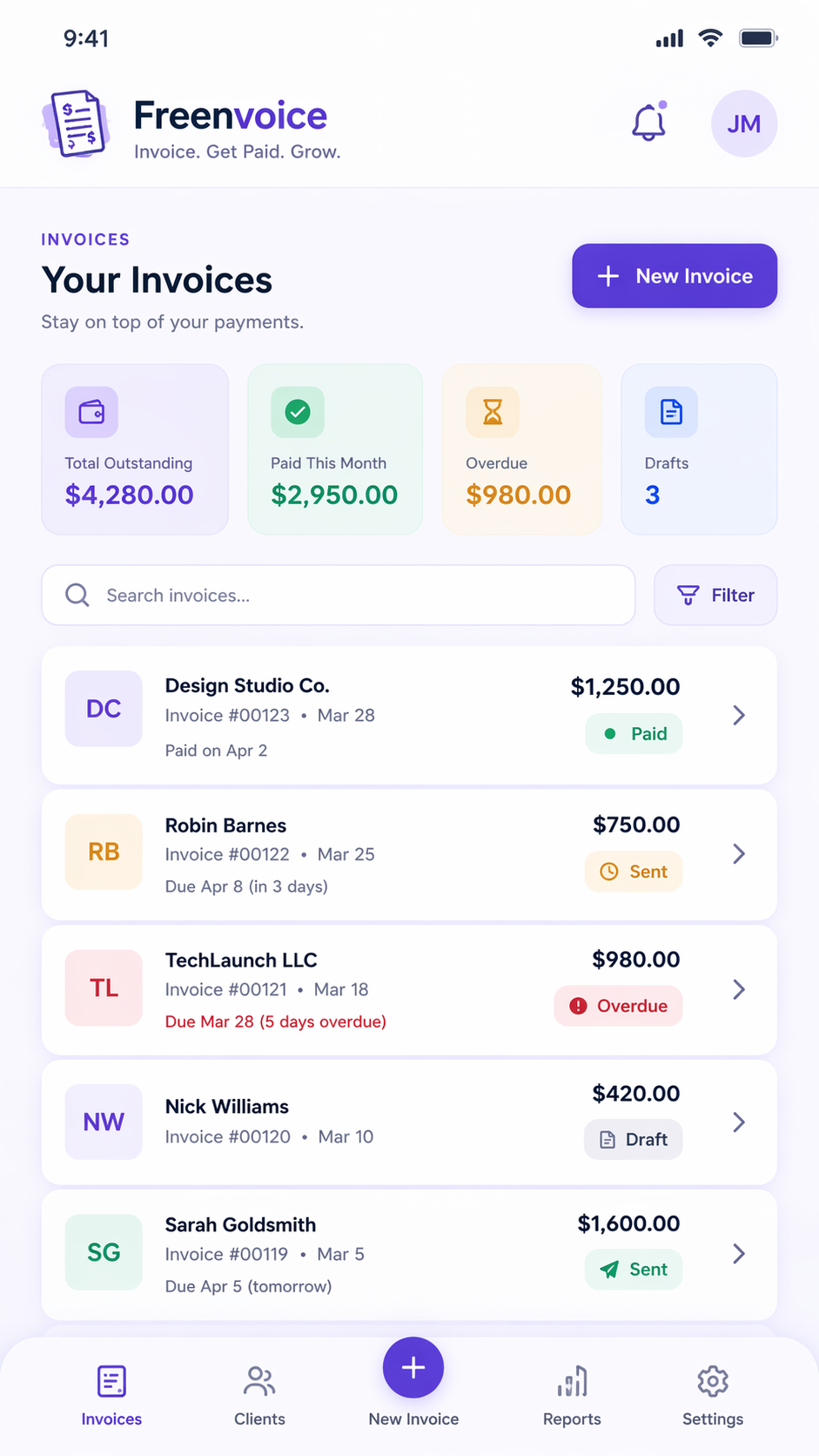 Android app preview